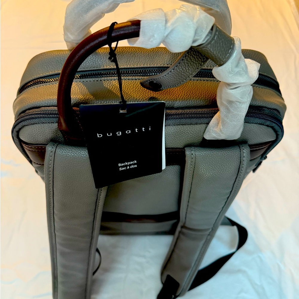 Bugatti Gray Men's Backpack